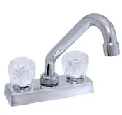 4" Chrome Kitchen Faucet