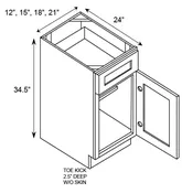 AA B15 - Base Cabinet