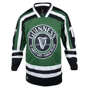 Green & White Guinness Harp - Hockey Jersey