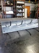 4-Pin Broom Holder — Central Sheet Metal and Steel