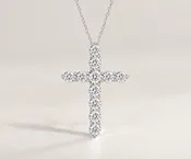 14K Gold 2cttw Natural Diamond Pendant