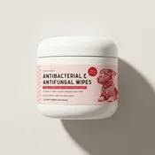 Antibacterial & Antifungal Medicated Wet Wipes for Dogs