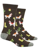 Men's Bamboo Herd Is The Word Socks