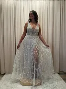 All Who Wander | "Jagga" | Bridal Size 14 | Pastel/Frost/Porcelain