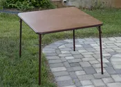 30''x30'' card table