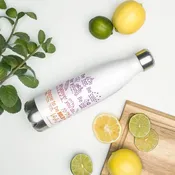 BE BOLD STAINLESS STEEL WATER BOTTLE — PAPERCRAFT MIRACLES LLC