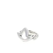 Ivy Leaf Cable Ring - Med.