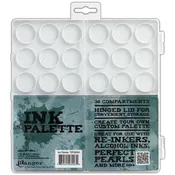 Alcohol Ink Palette, 36 Compartments with Lid