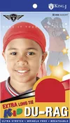 #050 Extra Long Tie Kid Du-Rag / Assort (12PC)