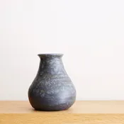 Hand Glazed Mid Century Stem Vase — Kimberly Rider Interiors
