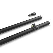 2 Meter 2-Piece Carbon Fiber GPS Rod with Titanium Tip & Reinforced Mount