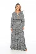 ART DECO Montana Long Dress Long Sleeve
