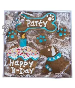 Gingerbread Birthday Party Gift Box