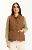 Amoreena Vest in Bison