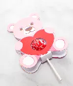 Valentine’s Bear Lollipop Holder