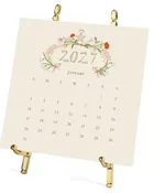 2027 Classic Desk Calendar Refill