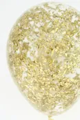 11"  Latex Balloon with Confetti