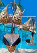 5 Way Halter Top With V Bottom