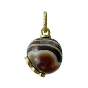 Banded Agate Pendant — Hughes Bosca
