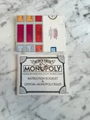 Monopoly Nintendo Entertainment System NES Instruction Booklet Manual Only w/ map MO82924