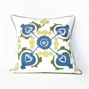 Ariel Okin Embroidered Fenimore Trellis Pillow Cover