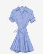 Sabrina - Blue and White Check