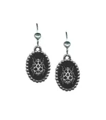 9-Spotted Lady Beetle Pop Art Oval Earrings