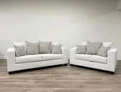 110-Stone Sofa & Loveseat