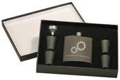 6 oz Flask & Shot Glass Gift Set