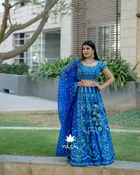 Blue Lehenga