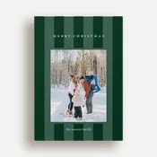 Candy Stripes Holiday Card