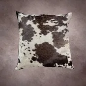 Black and White Cowhide Pillow Cover---PL135