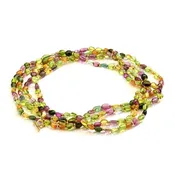 60 Inch Multicolored Bead Necklace