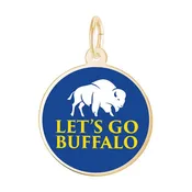 1055 Let's Go Buffalo Blue and Yellow Disc