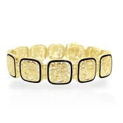 14K Hawaiian Cut-Out Heritage Link Bracelet - 15mm