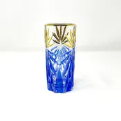 24 Karat Gold, Color Infused Murano Beverage Glass - Venice — Poppi Italian Leather