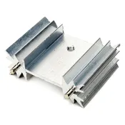 02-HS25X13X35 Heat sink white aluminum