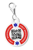 Dynotag Charm Emergency Contact Info Tag
