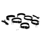 SS1011-B Stilts Strap Kit w/ Laces, Black (Fits: S2 & S2X Stilts)