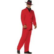 1920’s Gangster Red Adult Costume