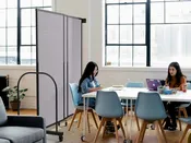 Straightflex Sliding Divider Wall-Mounted - Vinyl