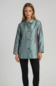 A Line Shirt | Aquamarine