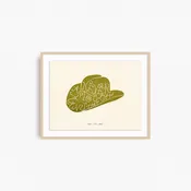 Never Touch A Man's Hat (green edition) — Lilco Studio