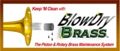 BlowDry Brass Maintenance Kit for Small Medium Horns