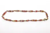 Bracelet - 18k gold, fancy Sapphire