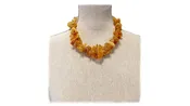 amber necklace NECK01492 — Necklaces designed and created by Armeny Custom Jewelry Design