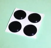 Feet for Black Quiz Boxes pk/4