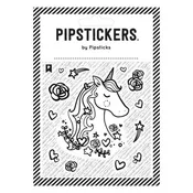 Color-in Unicorn Stickers