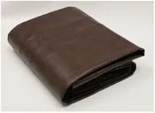 Brown Naugahyde Fitted Pool Table Cover