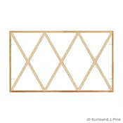 10-D Diamond Window Grille